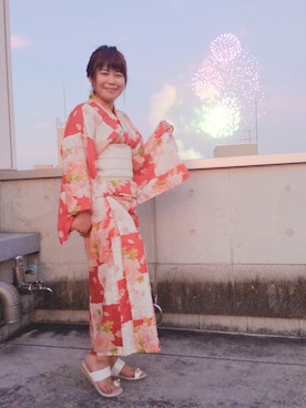 「JELLY BEANS（ジェリービーンズ）のアイテム」を使った、JELLYBEANSさん（レディース・155cm）の夏コーディネート