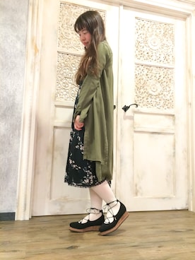 「JELLY BEANS（ジェリービーンズ）のアイテム」を使った、JELLYBEANSさん（レディース・155cm）の冬コーディネート