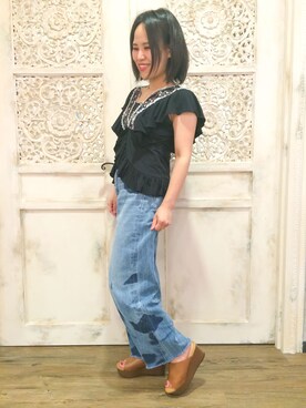 「JELLY BEANS」｜JELLYBEANSさん（レディース・155cm）の夏コーディネート