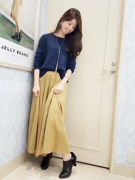 「JELLY BEANS」｜JELLYBEANSさん（レディース・155cm）の秋コーディネート