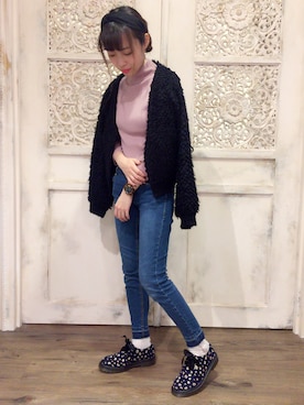 「JELLY BEANS（ジェリービーンズ）のアイテム」を使った、JELLYBEANSさん（レディース・155cm）の秋コーディネート