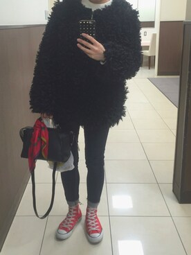 「mcmc」｜aさん（レディース・160cm）の冬コーディネート