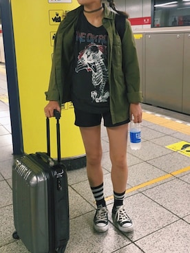 aさん（レディース・160cm）の秋コーディネート