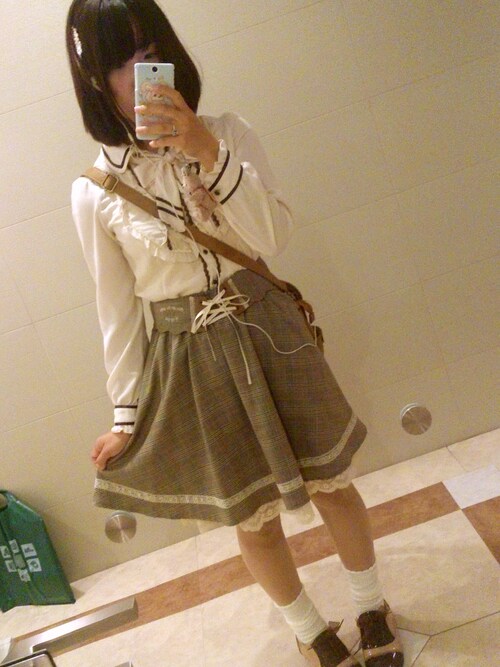 おぎまい Axes Femmeのシャツ ブラウスを使ったコーディネート Wear