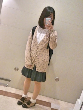「axes femme（アクシーズファム）のアイテム（その他シューズ）」を使った、おぎまいさん（レディース・160cm）の秋コーディネート