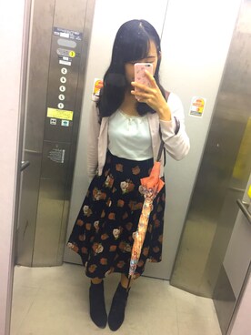 おぎまいさん(レディース・160cm)の秋コーディネート