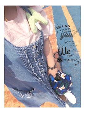 Pangzhiiiii🖤さん（レディース・163cm）の春コーディネート