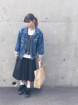「CATCOPY」｜中井 美里さん（レディース・160cm）の秋コーディネート