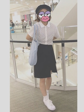 スズキモモさん（レディース・158cm）の夏コーディネート