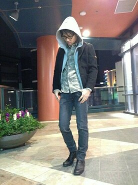 νーmasaさん(メンズ・174cm)の冬コーディネート