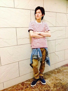 νｰmasaさん（メンズ・174cm）の春コーディネート