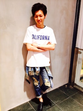 νｰmasaさん（メンズ・174cm）の夏コーディネート