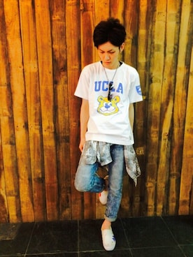 νｰmasaさん（メンズ・174cm）の夏コーディネート