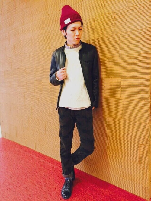 Nｰmasa Avirex 福岡 Avirexのライダースジャケットを使ったコーディネート Wear