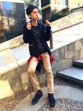 νｰmasaさん（メンズ・174cm）の秋コーディネート