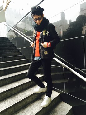 νｰmasaさん（メンズ・174cm）の冬コーディネート