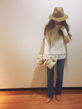 UNRELISH広島パルコ店さん（レディース・157cm）の冬コーディネート