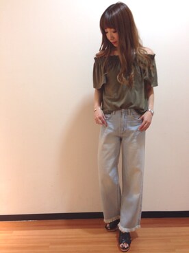 UNRELISH広島パルコ店さん（レディース・157cm）の夏コーディネート