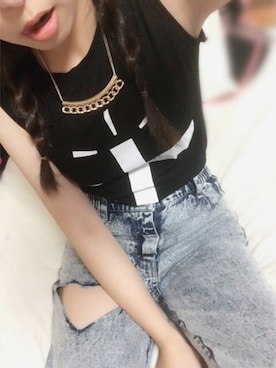 「アイテム（その他）」を使った、YUI さん（レディース・156cm・10代）の夏コーディネート