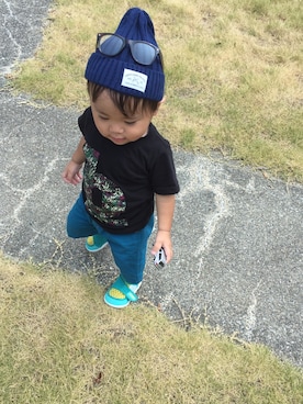 soooouさん（キッズ・80cm）の秋コーディネート