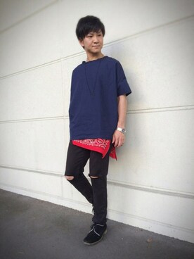 ゆうやさん(メンズ・167cm)の夏コーディネート
