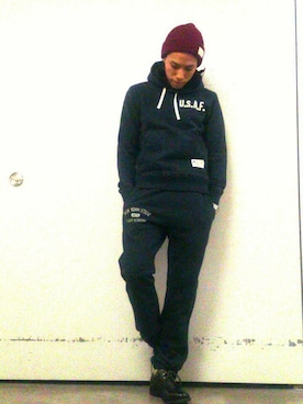 RIKUさん（メンズ・177cm）の冬コーディネート