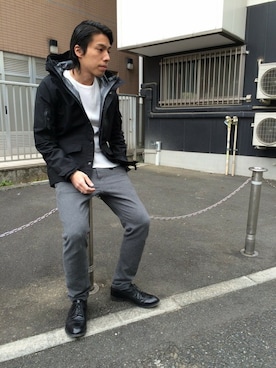 RIKUさん(メンズ・177cm)の冬コーディネート