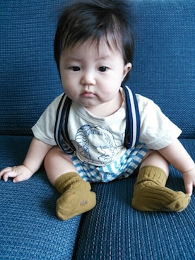 saku*さん（キッズ・60cm）の夏コーディネート