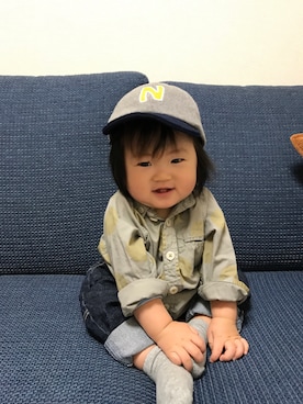 saku*さん（キッズ・60cm）の秋コーディネート