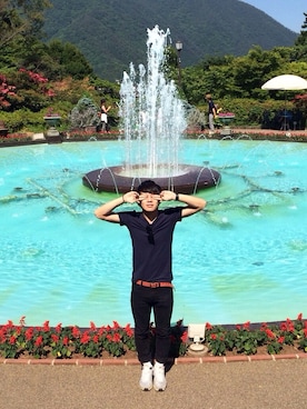 綾部さん(メンズ・170cm)の夏コーディネート