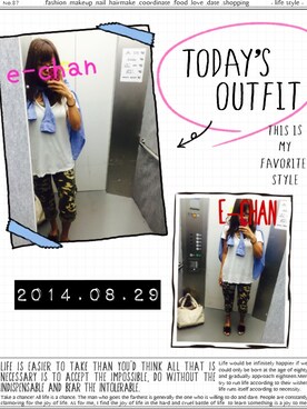 えーちゃんさんのコーディネート