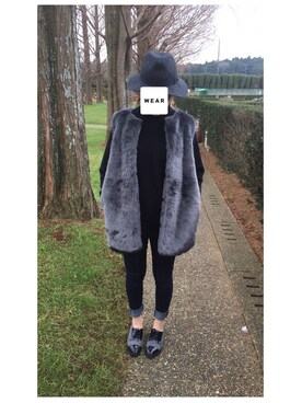 Kaya さん（レディース・165cm）の冬コーディネート