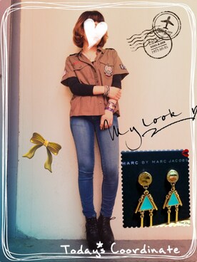 「#marc jacobs」｜YUIさん（レディース・149cm）の春コーディネート