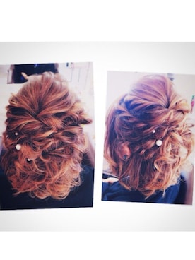 「ピアス」｜「アイテム（ブーティ）」を使った、YUIさん（レディース・149cm）の冬コーディネート