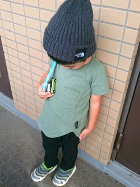 Halさん（キッズ・90cm）の秋コーディネート