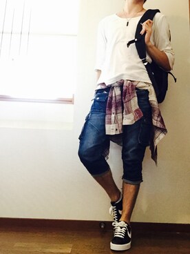 ToMoさん(メンズ・174cm)の夏コーディネート