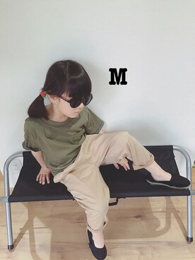 「5歳」｜「アイテム（その他シューズ）」を使った、みやまるさん（キッズ・110cm）の春コーディネート