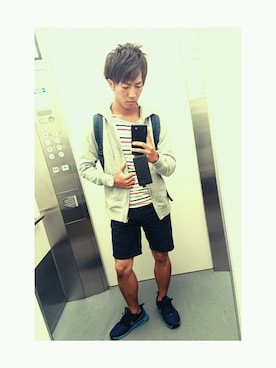 「大学」｜「アイテム（腕時計）」を使った、〓HIDEAKI〓さん（メンズ・165cm）の秋コーディネート