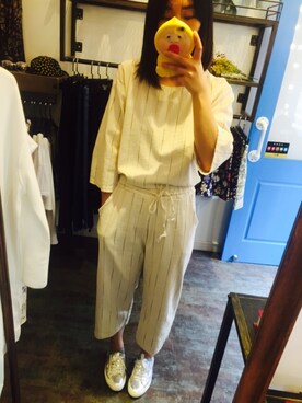 郁暁肆さん（レディース・167cm）の春コーディネート