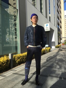 「LuncH（ランチ）のアイテム（その他）」を使った、おかちゃん☆さん（メンズ・176cm）の春コーディネート