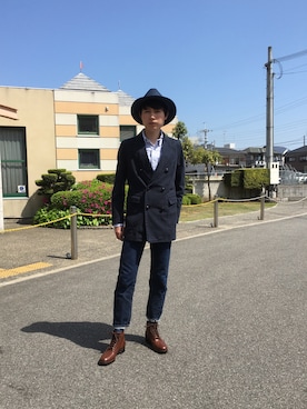 「LuncH（ランチ）のアイテム（その他）」を使った、おかちゃん☆さん（メンズ・176cm）の春コーディネート