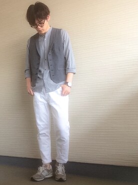 AWOさん（メンズ・174cm）の春コーディネート