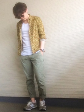 AWOさん（メンズ・174cm）の夏コーディネート