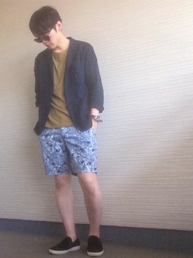 AWOさん（メンズ・174cm）の夏コーディネート