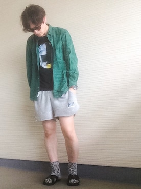 AWOさん（メンズ・174cm）の夏コーディネート