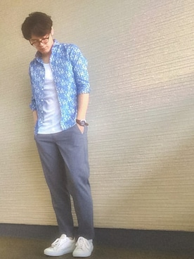 AWOさん（メンズ・174cm）の夏コーディネート