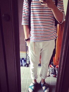 コンサドーレ山本さんのコーディネート