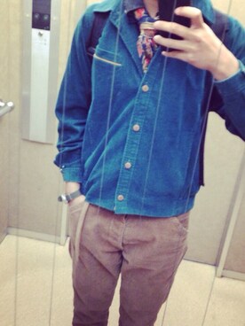 コンサドーレ山本さんのコーディネート