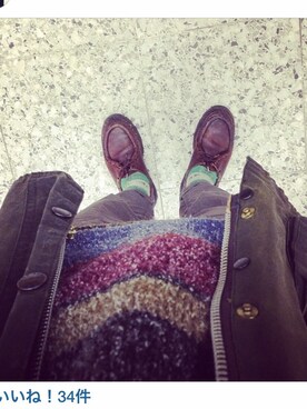 コンサドーレ山本さんのコーディネート