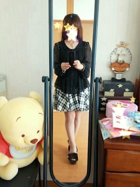 「RD ROUGE DIAMANT（アールディー ルージュ ディアマン）のアイテム（シューズ）」を使った、未来さん（レディース・147cm）の秋コーディネート
